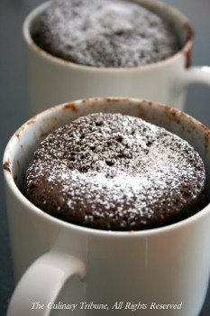 レンジで作るケーキ_チョコレートケーキ